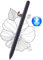 Galaxy Tab S8 Ultra S Pen avec Bluetooth pour Samsung Galaxy Tab S8/S8+/S8 Plus/S8 Ultra (EJ-PT870BJEGUJ) S Pen Stylet Stylo Noir