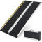 COSTWAY 3FT/4FT/5FT/6FT Wheelchair Ramp, Folding Portable Aluminum Ramp with Transition Plate and Reflective Warning Stickers, Non-Slip Threshold Ramp for Home, Steps & Stairs, 272kg Capacity (5FT)