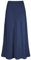 Genfien Gonna Donna Lunga in Raso a Vita Alta Elegante - Seta Con Zip Elastica, Colore Solido per Festa Estate Casual
