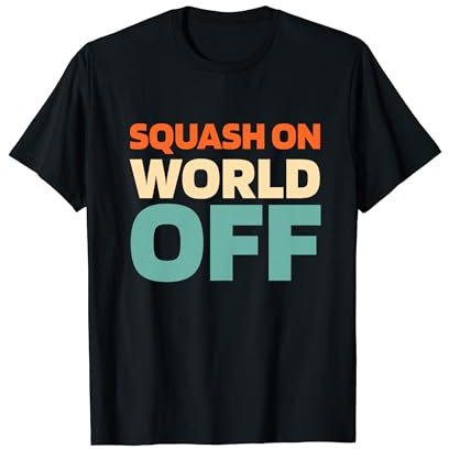 Retro Squash Squashspiel Court - Squaschen Vintage Squash T-Shirt