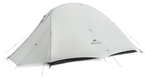 Naturehike Cloud Up UL Camping Zelt 1-2 Personen Backpacking Zelt Kompaktes Ultraleichtes Doppelte Schicht Wasserdicht Winddicht für Outdoor Wanderungen Festivals