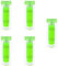 5 Stücke Platz Mini Wasserwaage, 15 * 15 * 40mm Mini Wasserwaage, Mini Bubble Level, Präzisions-Wasserwaage, Wasserwaage Klein, Spirit Level Bubbles