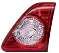 Auto-Rücklicht-Hinterradbremsleuchtengehäuse für Toyota Corolla 2008 2009 2010 8155002460 Äußeres Seitenrücklicht ohne Glühbirne (innen rechts)