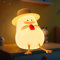 FECONN Duck Night Light, Cute Silicone Night for Kids, Dimmable LED Bedside Lamp，Toddler Night Lights for Bedroom， Kawaii Room Decor，Gifts for Women Teen Girls Baby，USB Charge