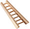 HEMOTON 1:12 Scale Miniature Ladder Dollhouse Stairs Diy Craft for Doll Accessories Fairy Garden Dec