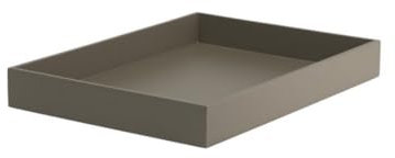 Gift Company Spa, Tablett, M, rechteckig (40,4x29,3x5cm), 2 farbig, Schlamm, 40,4x29,3x5cm