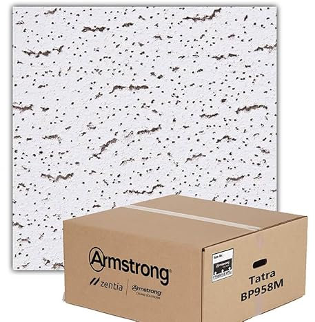Armstrong Tatra Ceiling Tiles 600mm x 600mm - Box of 16