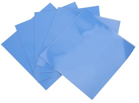 Tappetino termico, 100x100mm x 5mm 1,5 w/M-K in silicone conducibilità termica pad di conduzione termica per laptop dissipatore di calore CPU GPU SSD IC LED Cooler