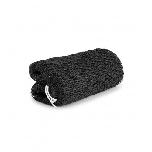 African Net Sponge - 1 Pcs Exfoliating Bath Sponge, Scrubbing Net Body for Body & Back Scrubber - Durable African Mesh Bath Towel(Black)