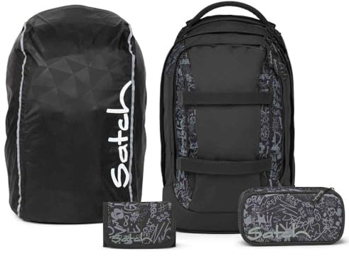 Satch Pack Streetwalk Edition Schulrucksack Set 4tlg. (Street Ink)