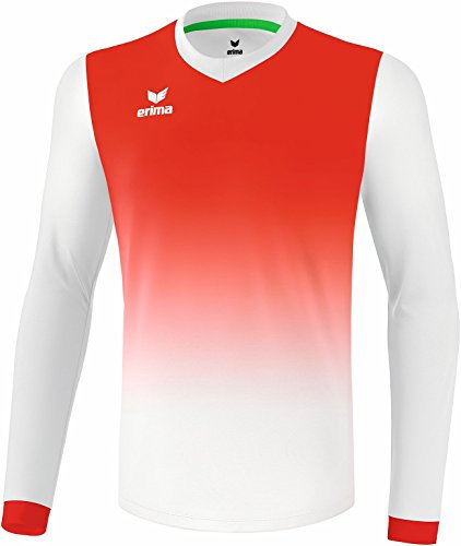 ERIMA Kinder Trikot Leeds Trikot, weiß/rot, 128, 3141830