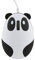 Cute Panda Wired Mouse Cartoon Animal Mini Portable Corded Mouse Small Optical Mice for School Travel Computer Laptop PC for Kids Girls Boys Gift