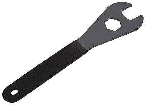Jadeshay Bicycle Wrench, Spanner Tool Cone Spanner 17mm Open Ended Cone Wrench Bicycle Bike Multifunctional Repair Spanner Tool