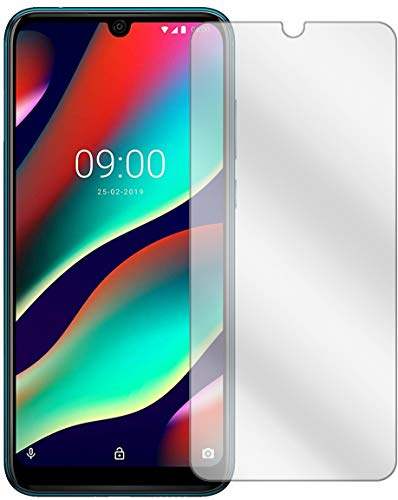 Ecultor I Schutzfolie kompatibel mit Wiko View 3 Pro Displayschutz-Folie Klar (bewusst Kleiner als das Glas, da Dieses gewölbt ist)