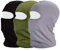 MAYOUTH Sturmhaube Balaclava UV Schutz Gesichtsmasken für Radfahren Outdoor Sports Vollgesichtsmaske Breath (Grün+grau+schwarz)