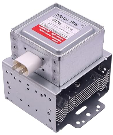 Meter Star Magnetron 2M246 050GF - Tubo magnético para microondas compatible con LG 6324W1A001L y 6324W1A001B, AP6316906, 1268208, AP4457332