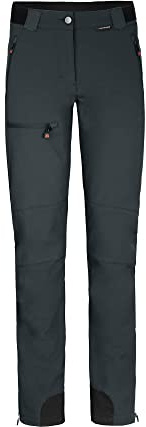 Bergson BRYNE Comfort | Damen Winter Softshellhose - Warme Damen Winter-Softshellhose mit Hybrid-Konstruktion, Normal-/Kurz-/Langgrößen, winddichtes & wasserabweisendes Softshell, wärmendes Innenflee