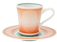 Vista Alegre Treasures - Taza de espresso y platillo