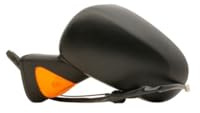 CG94 Elektrischer Thermo-Rückspiegel mit linkem orangefarbenem Licht [Fahrerseite] für Auto: Modus - Lackabdeckung - ASF-Glas.