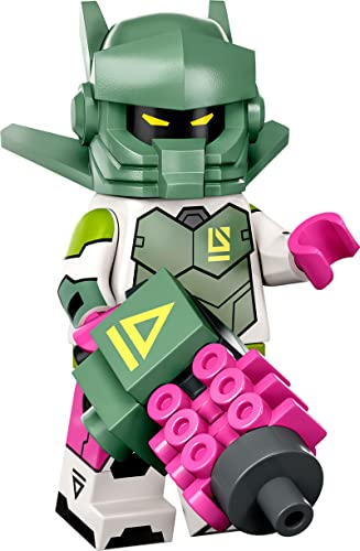 LEGO Sammelfiguren Minifiguren Serie 24 - Robot Warrior 71037, Schwarzem
