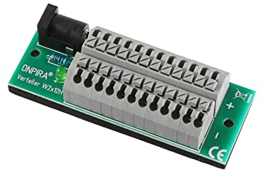 Schürberg Stromverteiler für Modellbau mit 5,5mm Hohlstecker Buchse 12-Fach | Gleichstrom & Wechselstrom | Verschiedene Modelle