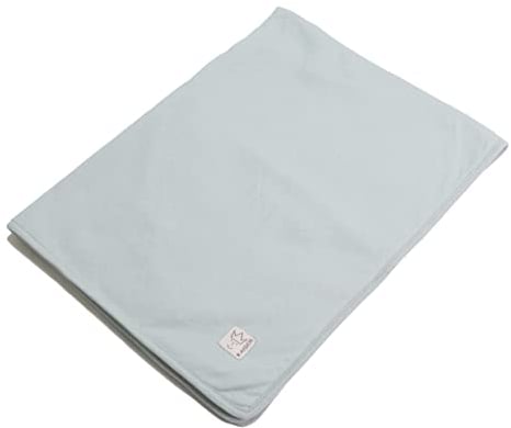 Kaiser 65318556 Jersey Blanket Winter Babydecke für Babyschale Pucktuch Neugeborene für Herbst/Winter geeignet Kuscheldecke 75 x 100 cm Fb.Slit Green