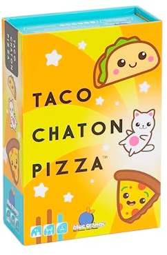 Blue Orange Taco Chaton Pizza - Regalo de cumpleaños ideal - Juego de ambiente divertido y delirante - desde 3 años en familia