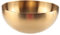 Lazycloud Grande capacité en acier inoxydable Saladier Coréen Soupe Nouilles Ramen Bol de cuisine Récipient alimentaire Doré 20 x 9 cm