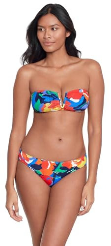 Lauren Ralph Lauren Damen Hipster mit abstraktem Blumendruck, Mehrfarbig, 38