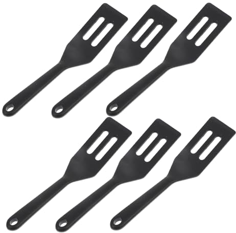 Zerodeko 6St Hitzebeständiger Keksspatel Antihaft-Backschaufel kleiner Steakspatel Utensilien Silikon-Küchenwerkzeug kleiner Silikonspatel kleine Werkzeuge kleine Schaufel