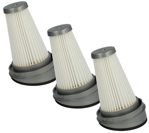 vhbw 3x Staubsaugerfilter Ersatz für Leifheit 89210 für Staubsauger - HEPA Filter Allergiefilter