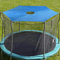 lovemetoo Ø 244 cm Achteckiges Trampolin Zelt Abdeckung | Wasserdicht Oxford Sonnenschutz Trampolin Zubehör für Kinder und Erwachsene