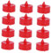 AUTSUPPL Candle Battery Operated Led Small Electric Candle Lamps 12 Pack Home Decor Elegant and Creative