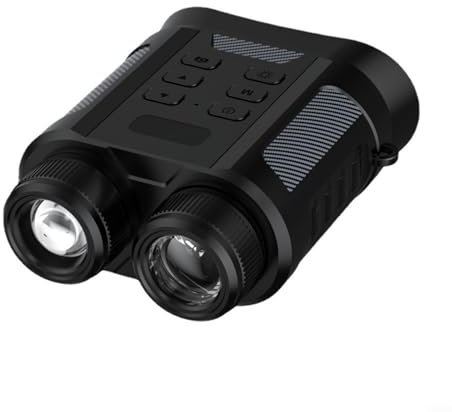 HOHOVYVY Appareil de vision nocturne, jumelles infrarouges 4K, jumelles vidéo numériques haute résolution, télescope de vision nocturne, convient pour l'observation des animaux et l'observation des