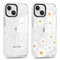 Foonary 2 Pack Clear Flowers Print Phone Case for iPhone 14 Plus 6.7, with Daisy Design Aesthetics Transparent Pattern Soft Silicone Cases,Shockproof Bumper Protector Girls Cover, for iPhone 14 Plus