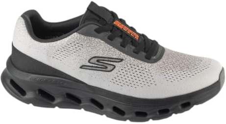 Skechers Herren Go Walk Glide-Step 2.0 VicSneaker | Glide Step Zwischensohle, luftgekühlte Goga Mat Einlegesohle, Ultra Go Dämpfung, elastische Schnürsenkel, maschinenwaschbar