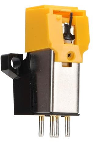 Beweglicher Magnet-Plattenspieler-Tonabnehmer, AT3600L Dual Moving Magnet-Tonabnehmer, Elliptischer Ersatz für Plattenspieler, mit -Nadel für Plattenspieler
