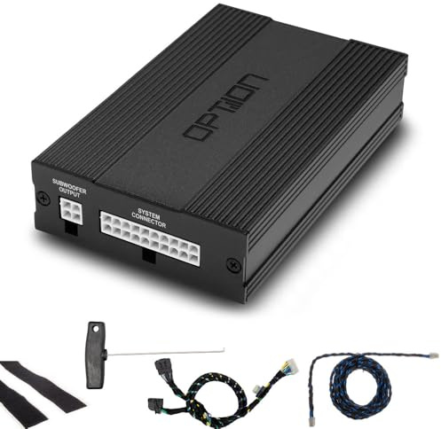 OPTION Amplificatore DSP compatibile con Mercedes Vito/Classe V W447 (per modelli Facelift tra il 2019 e il 2024) – Amplificatore DSP a 6 canali con impostazione DSP incluso kit di montaggio Plug