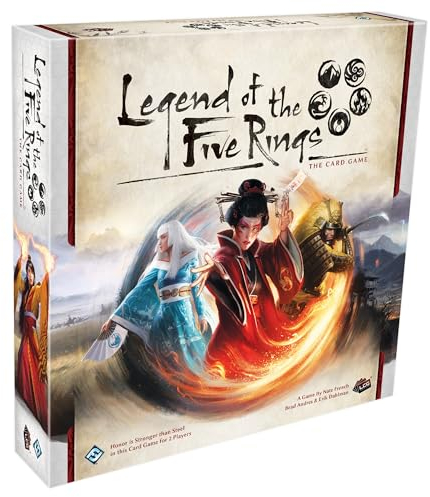 Fantasy Flight Games, FFGL5C01, Legende der fünf Ringe, Kartenspiel
