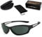 HELLY® - No.1 Bikereyes® | Bikerbrille, Motorradbrille, Motorrad Sonnenbrille | winddicht, gepolstert, beschlagfrei, bruchsicher | Brille (polarisierend [591])