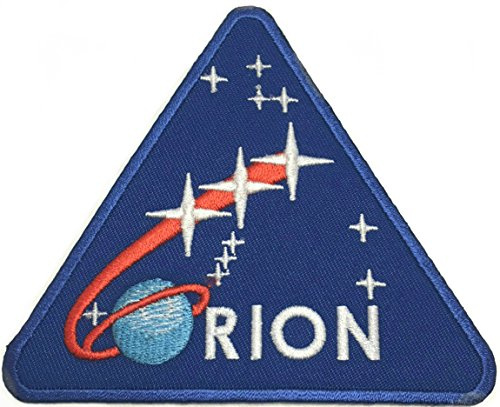 NASA Orion Patch (3.5 Inch) Embroidered Iron on Badge Astronaut Space Suit Emblem
