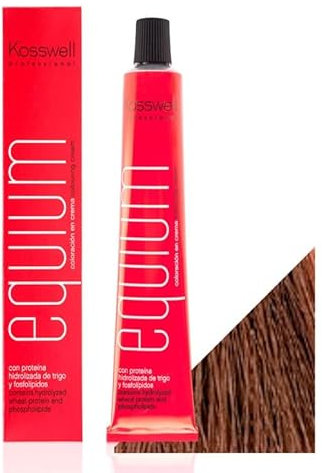 Kosswell Equium 60 ml, Color, 7.13 Marrón Glacé Medio, Único