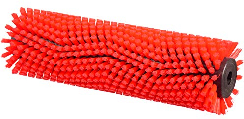 Bürstenwalze für Kärcher BR 400, GANSOW - 320mm PPL0,5 - rot mittel hart Bürste