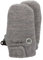 Sterntaler Unisex Baby Daumen aus Wolle (Merino) Fäustlinge, Silber Melange, 1