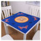 Uziqueif Mahjong Cloth, Mahjong Cushion, Mahjong Mat, Mahjong Pad, Spielmatte Tischauflage für Mahjong, Poker, Kartenspiele, Brettspiele, für alle Spielsteine und Dominosteine,Blau,78 * 78 cm