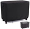Hohong Outdoor Prep Tischabdeckung für Keter Unity XL tragbarer Tisch- und Aufbewahrungsschrank, wasserdichte Grill-Vorbereitungstischabdeckung und Barwagen-Abdeckung-132x56x92cm