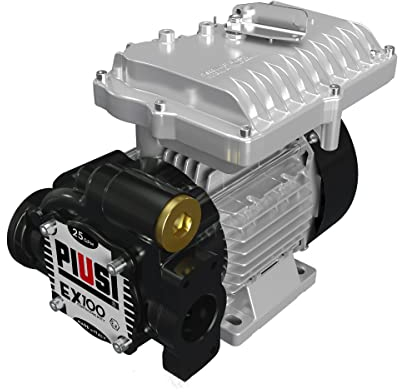PIUSI Automatische Hochleistungspumpe 100 l/min für schnelles Tanken von Benzin, Kerosin, Diesel ATEX/IECEx zertifiziert, 230V/50Hz | EX100 F00390010