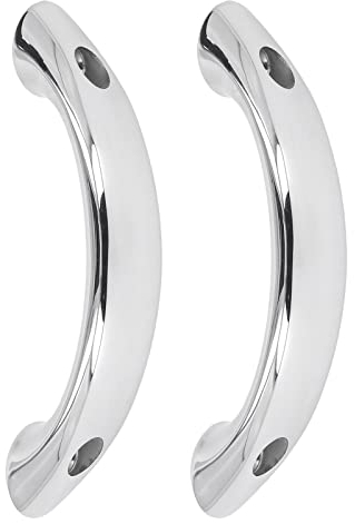 Vcedas 2 Stück Haltegriff Boote, Marine-Handlauf, 165 Mm, Haltegriff aus Edelstahl 316 Yachtschiffe