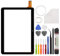 Nuevo digitalizador de pantalla táctil Duotipa de repuesto para Onn ONA19TB003 Touch Digitizer para Onn Tablet 100005208 10.1'' con kit de herramientas de reparación (no incluye pantalla LCD).