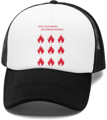 Ameretee Stiff Little Finger Band Baseball-Kopfkappe, Unisex, Snapback